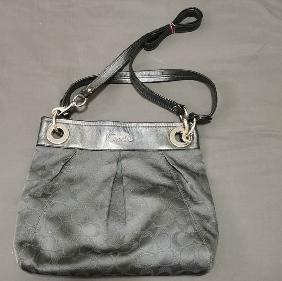 Black Coach Bag - Picture 1 of 4